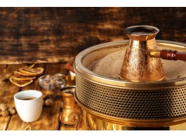 طرز کار با قهوه جوش ترک (جذوه یا ایبریک)